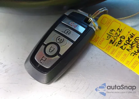 2022 Ford Expedition Limited Max z USA, uszkodzony, nr VIN 1FMJK2AT0NEA57680